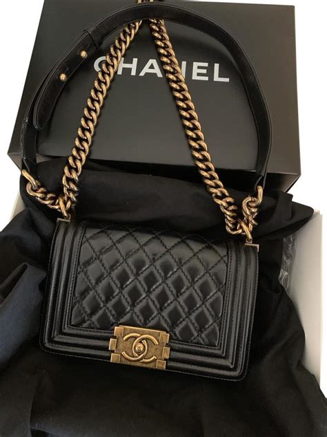 chanel le boy crossbody|Shop Used Chanel Boy Bags .